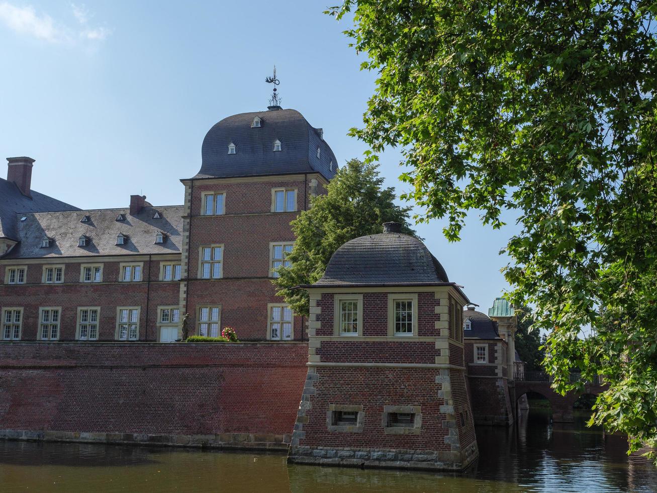 ahaus,allemagne,2021-château ahaus en allemagne photo