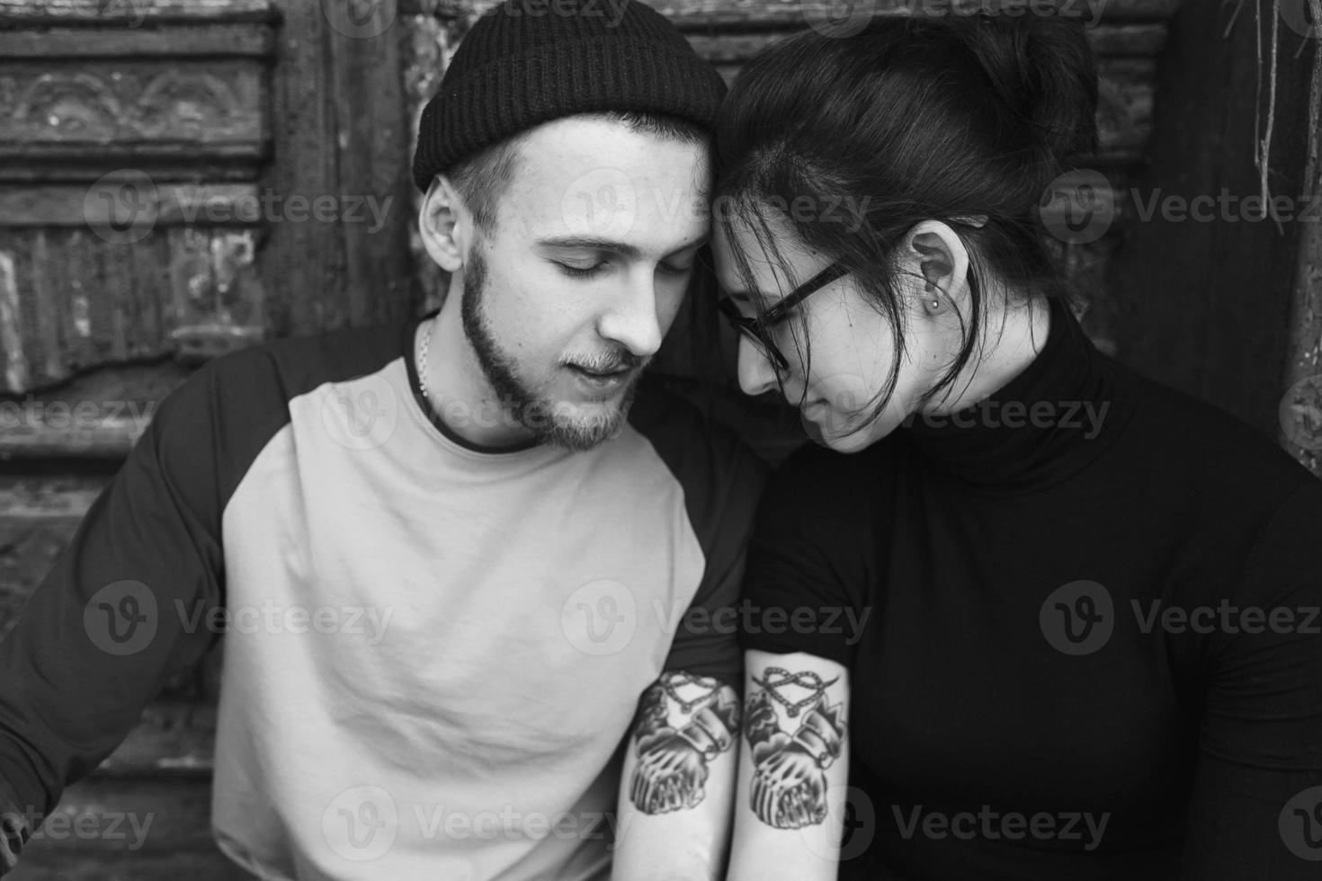 jeune beau couple photo