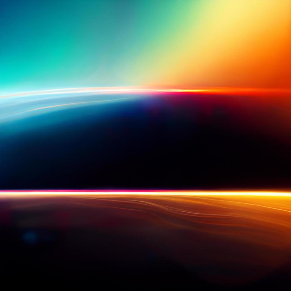 abstrait fractal dégradé de lumière multicolore photo