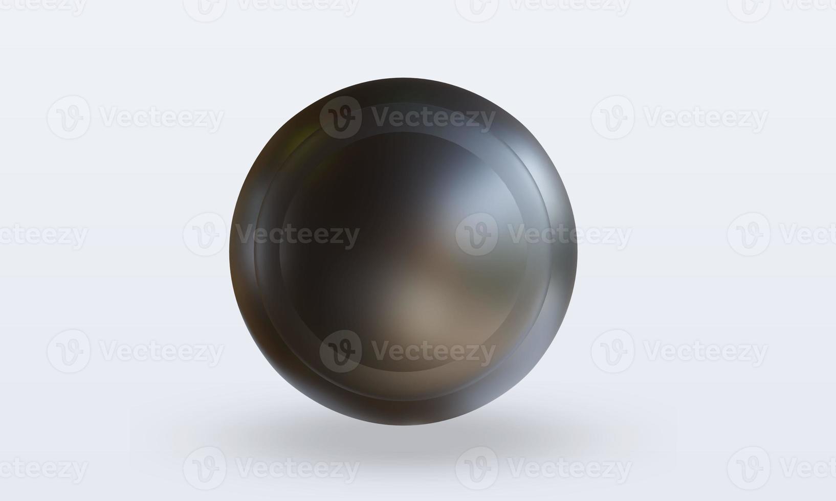 vue de face de rendu de balle de sport 3d superball photo