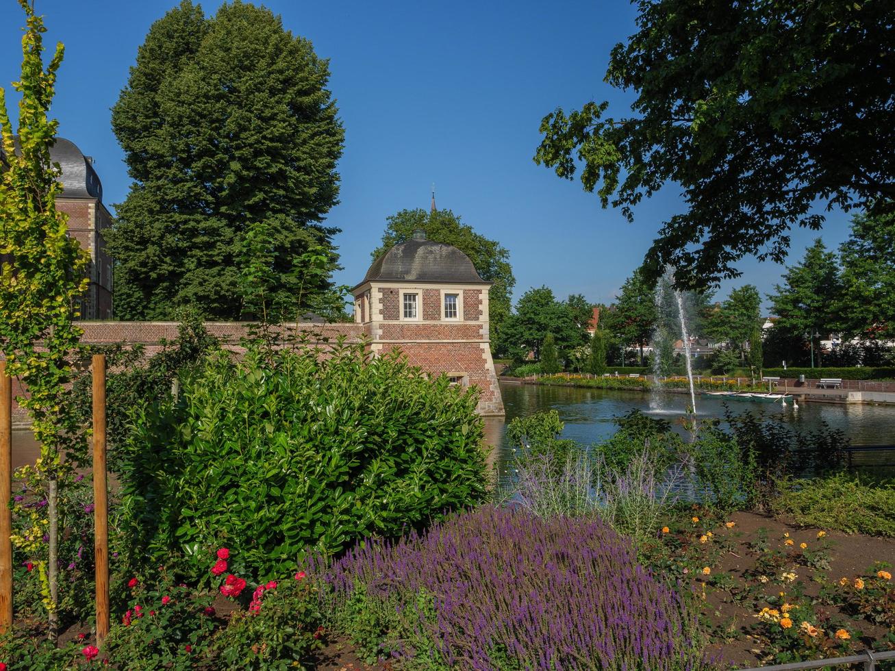 ahaus,allemagne,2021-château ahaus en allemagne photo