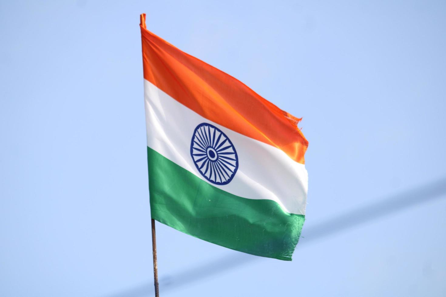 drapeau indien sur la maison images full hd photo