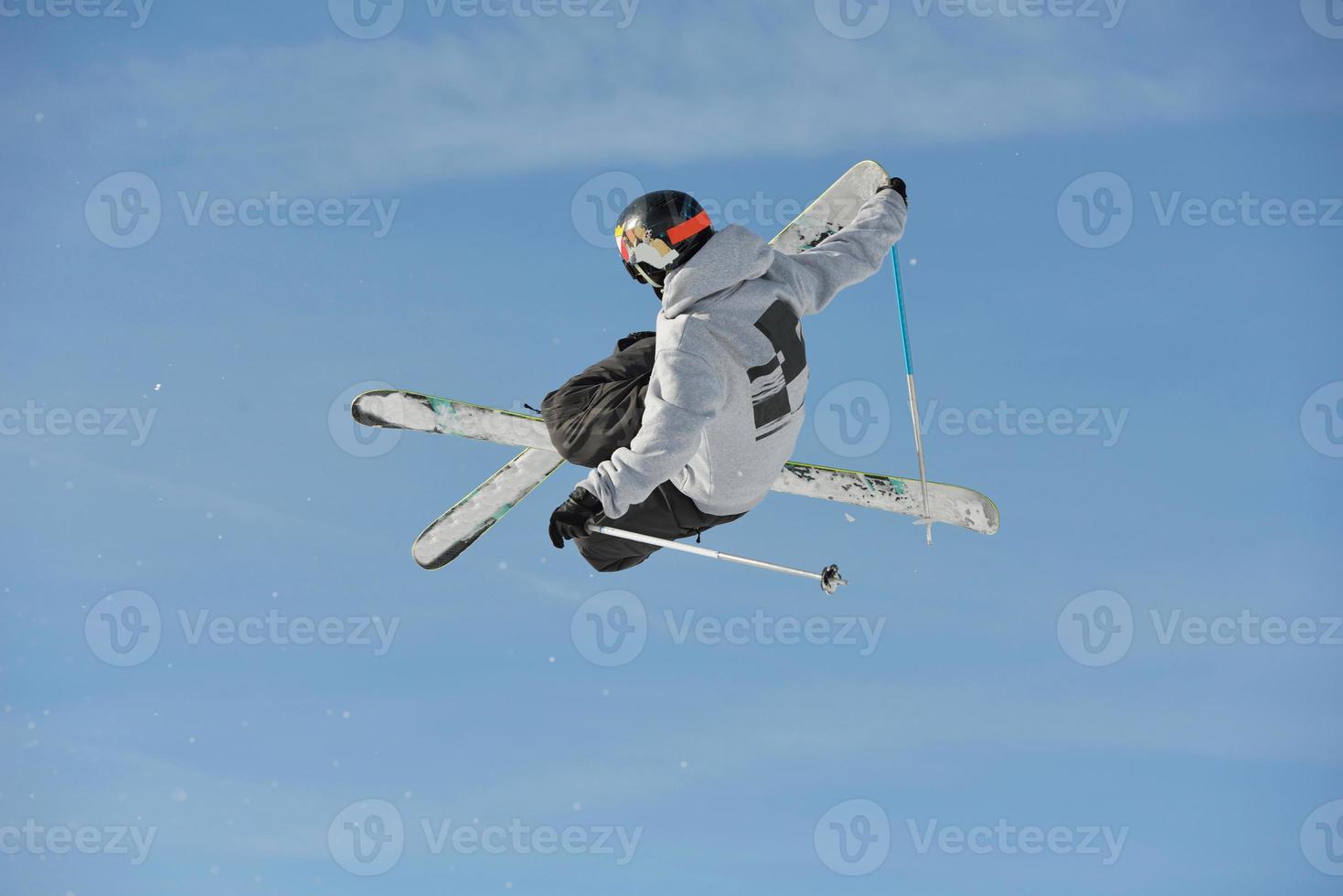 vue sur le saut à ski photo