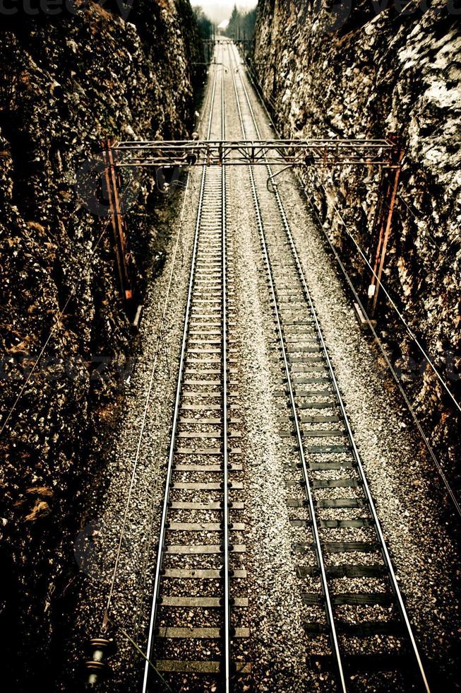 chemin de fer photo