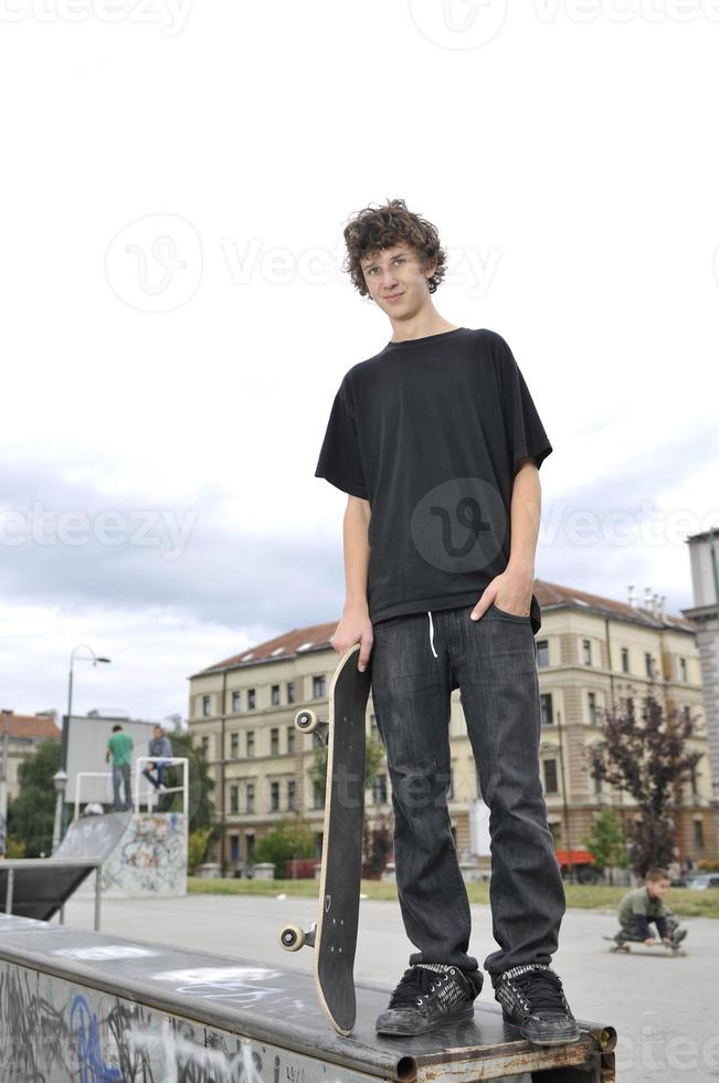 portrait de skateur photo