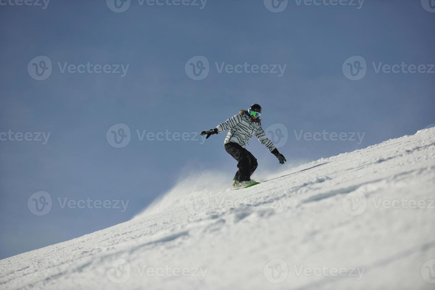 skieurs en montagne photo