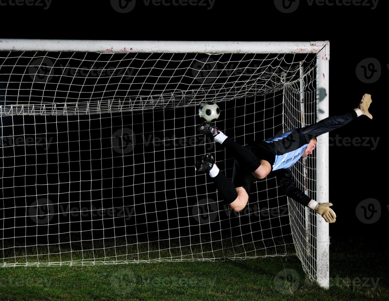 vue de joueur de football photo