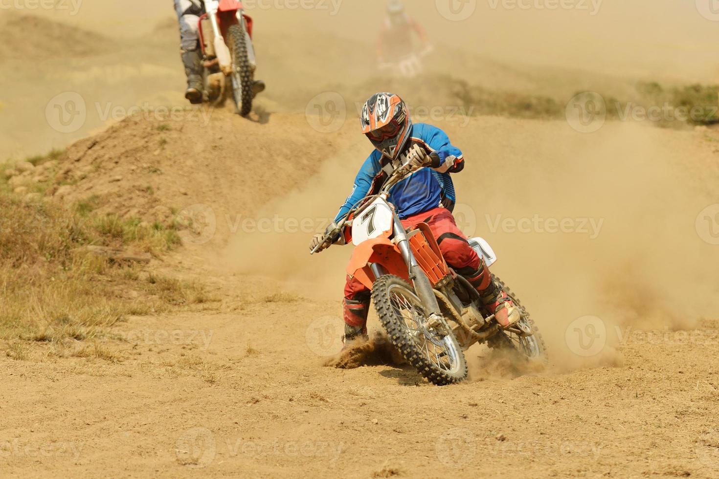 course de motocross photo