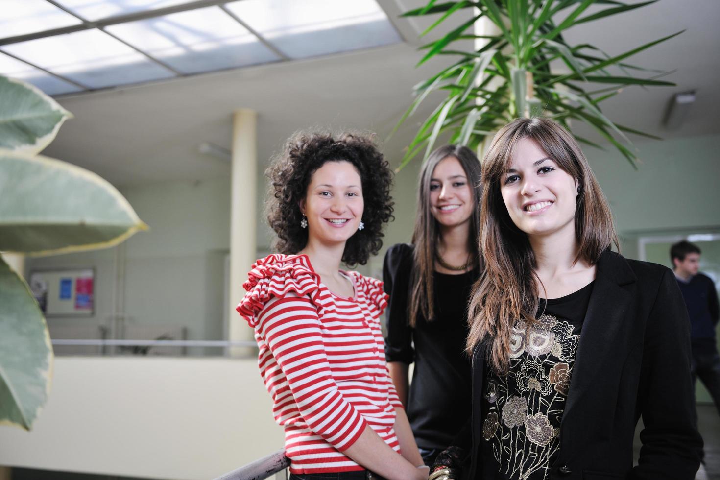 portrait de groupe d'étudiants photo