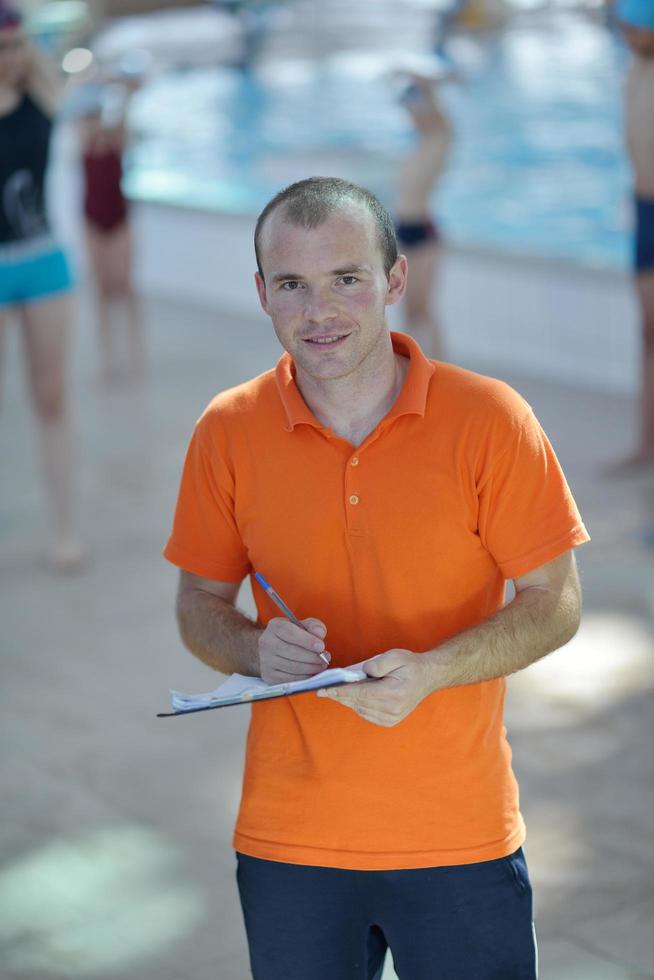 vue sur l'école de natation photo