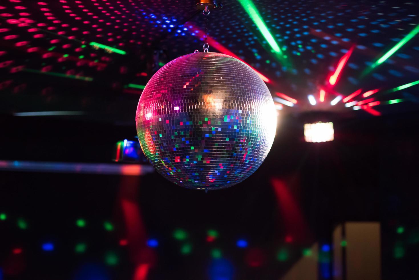 vue boule disco photo