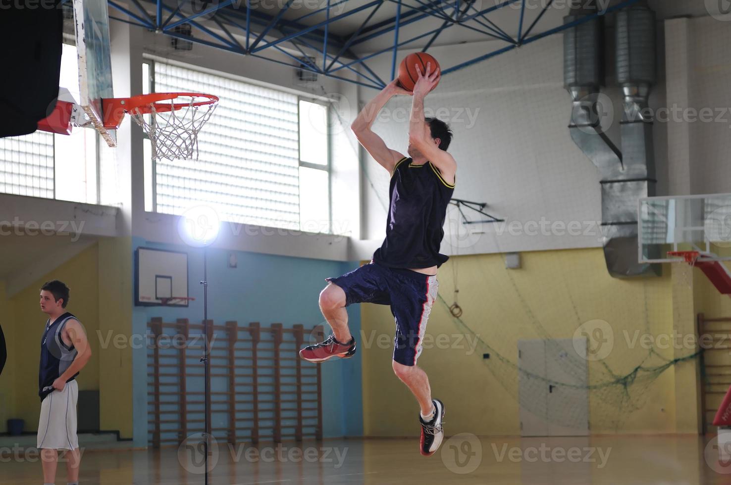 vue de joueur de basket-ball photo