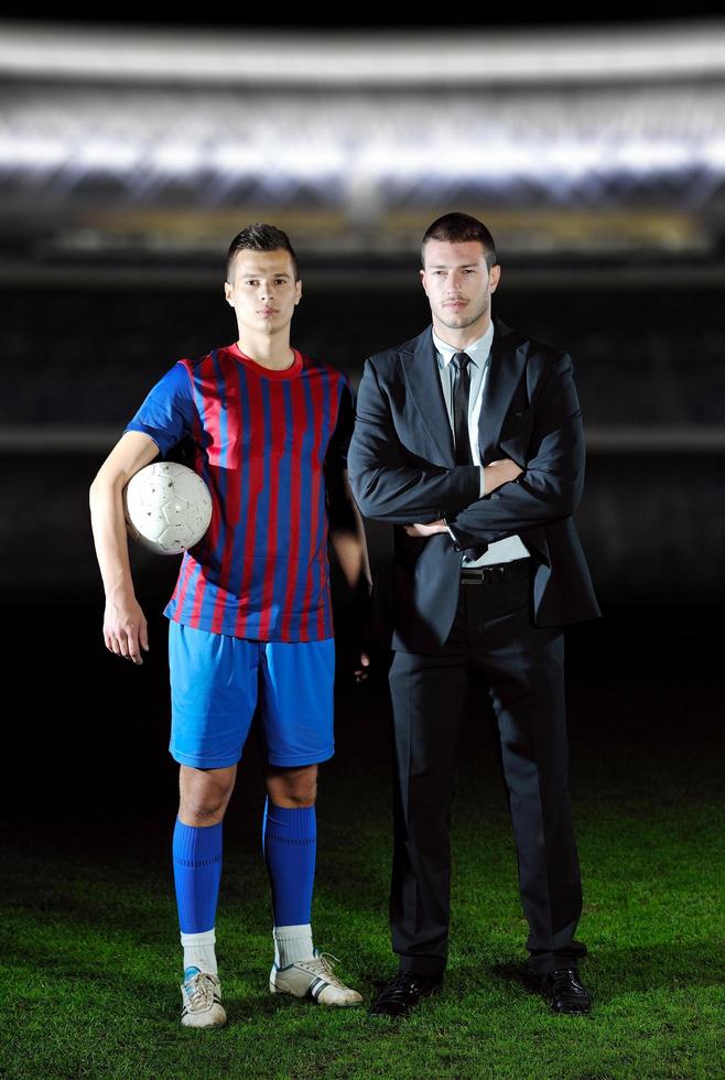 manager et coach sportif professionnel photo