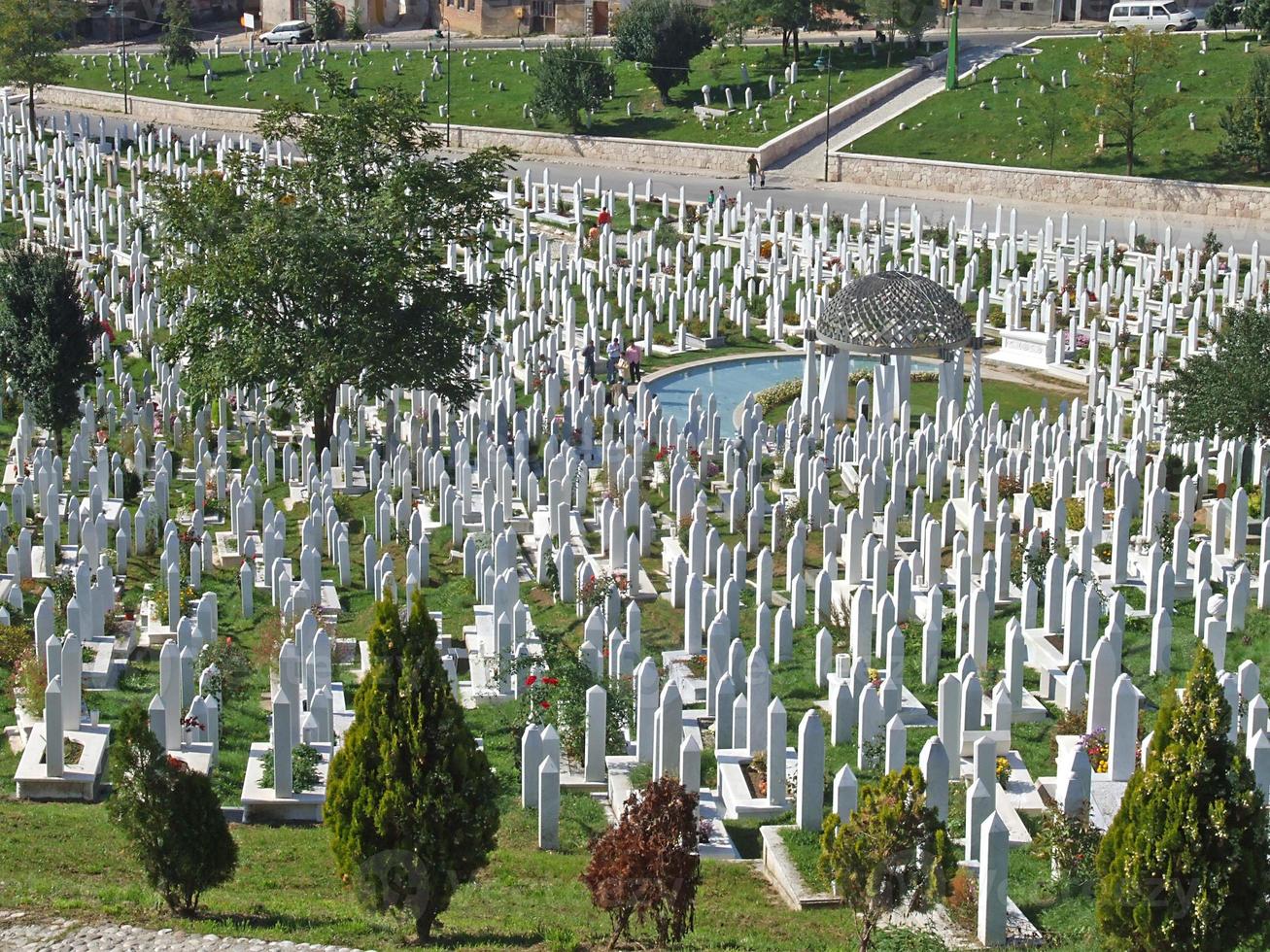 vue d'un cimetière photo