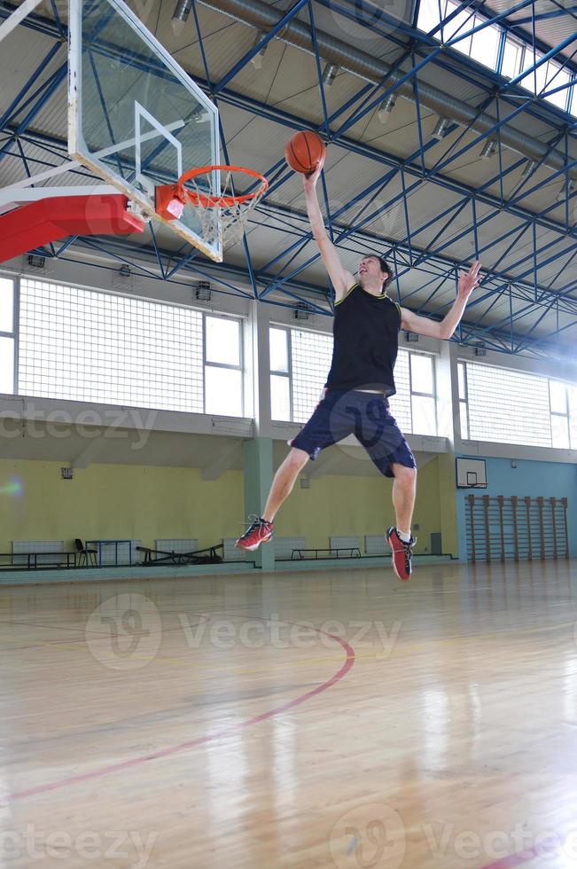 vue de joueur de basket-ball photo