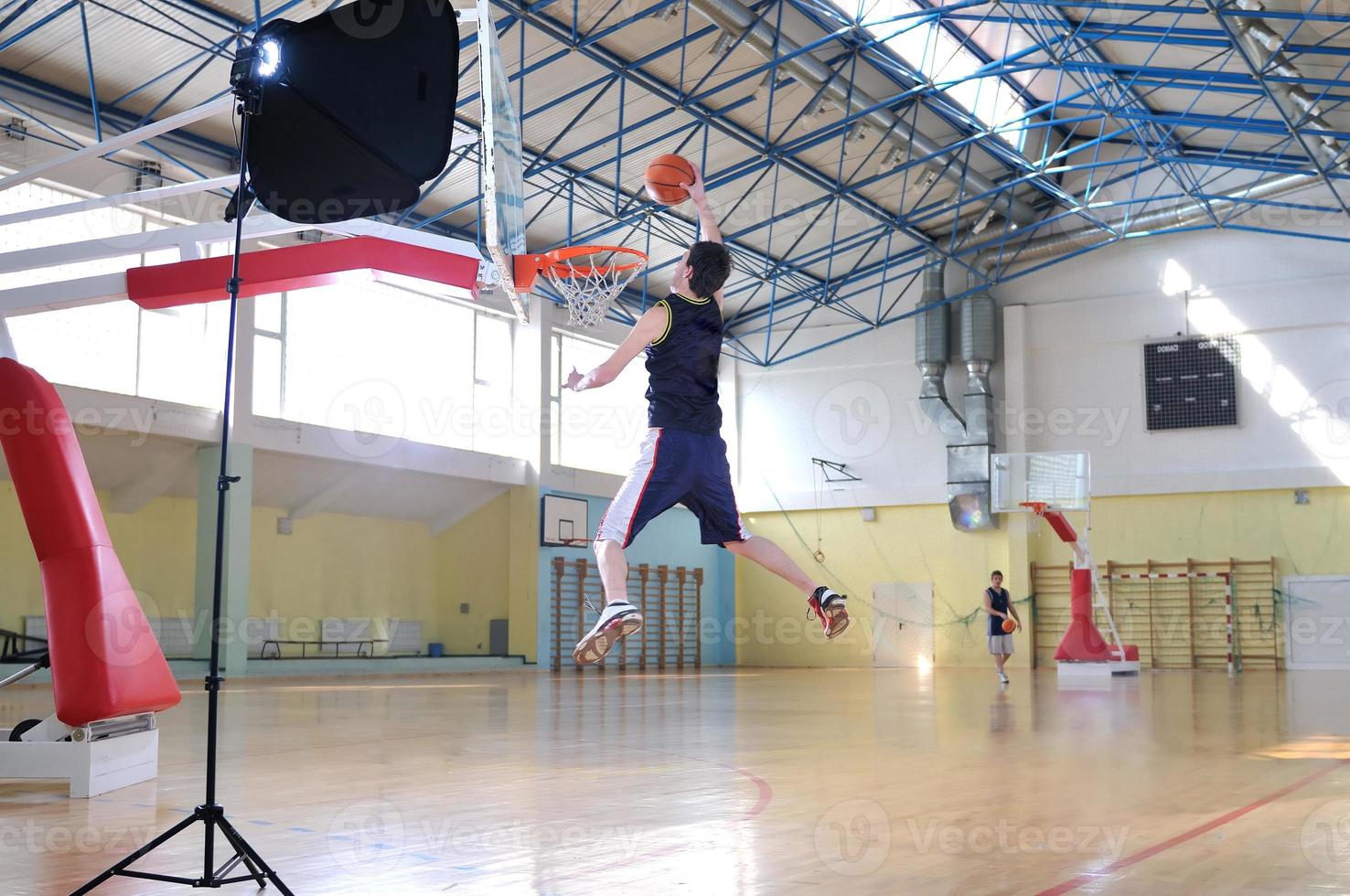 jouer au basket photo