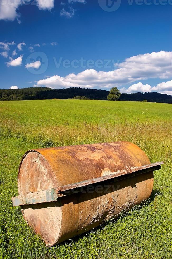 machine agricole pour le champ photo