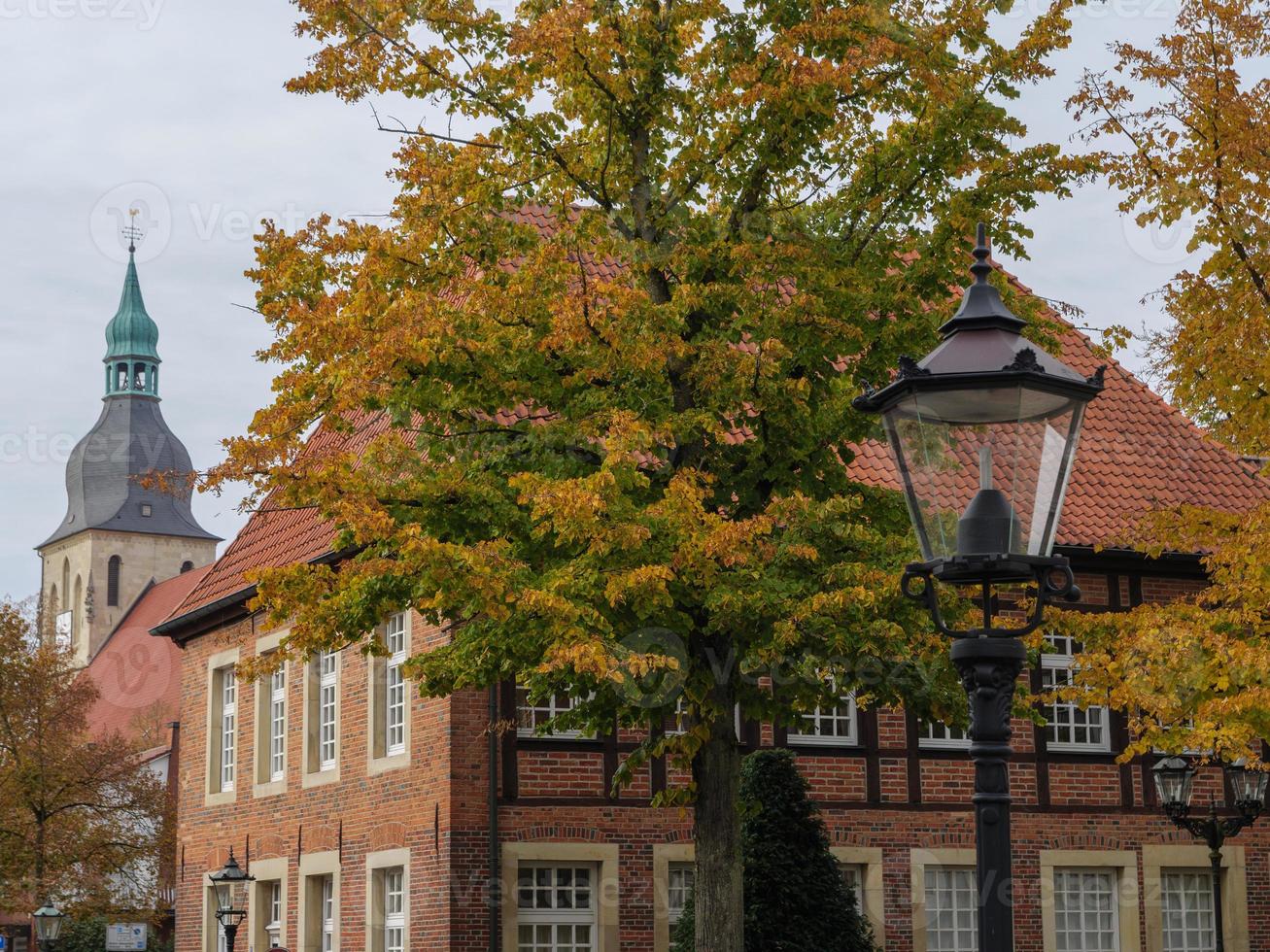 la ville de nottuln dans le baumberge allemand photo