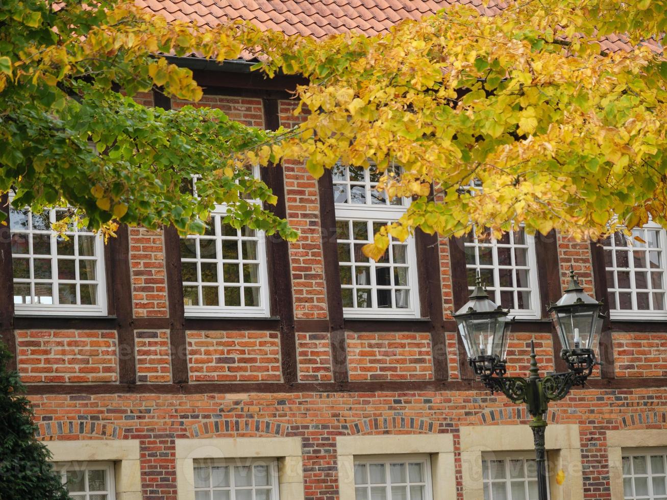 la ville de nottuln dans le baumberge allemand photo