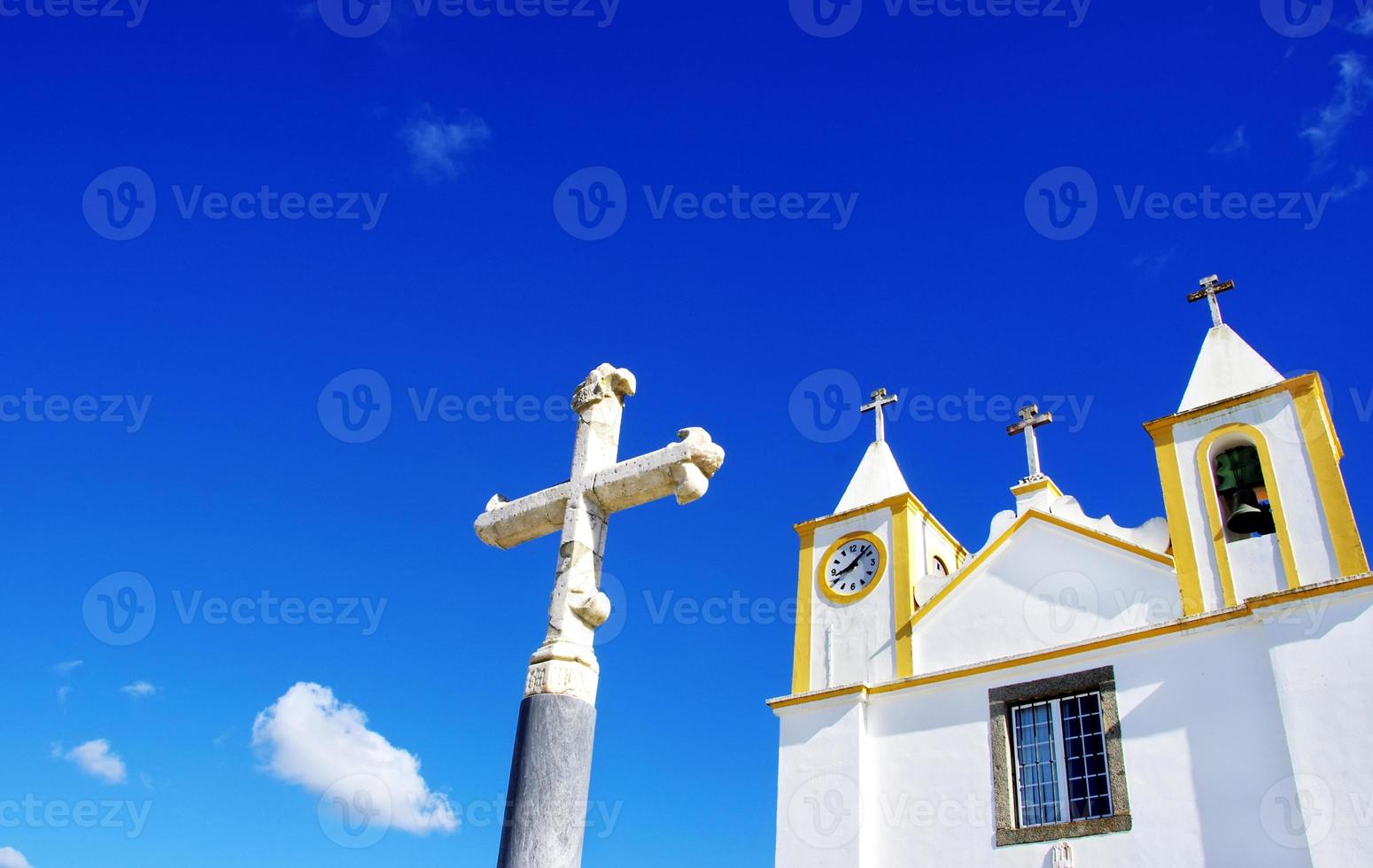 église portugaise dans la région de l'alentejo photo