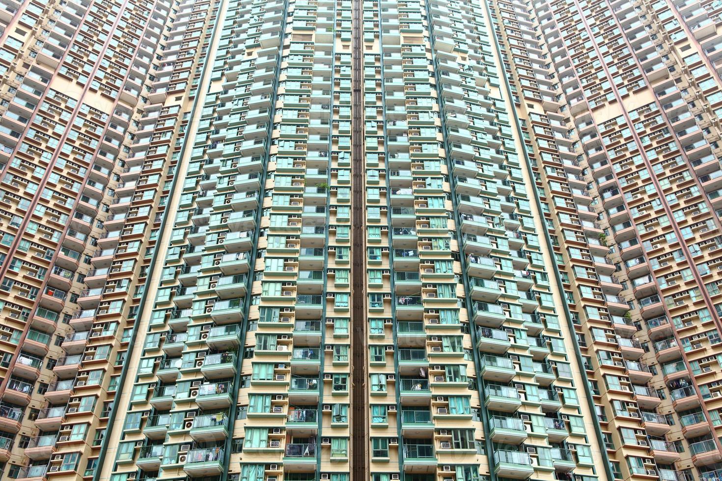bâtiments résidentiels de hong kong photo