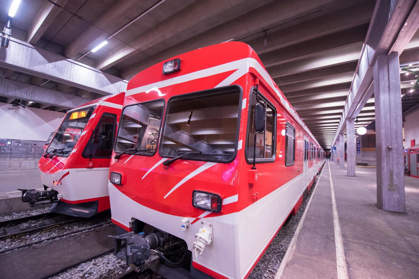 croatie, 2022 - intérieur vide de la station de métro photo