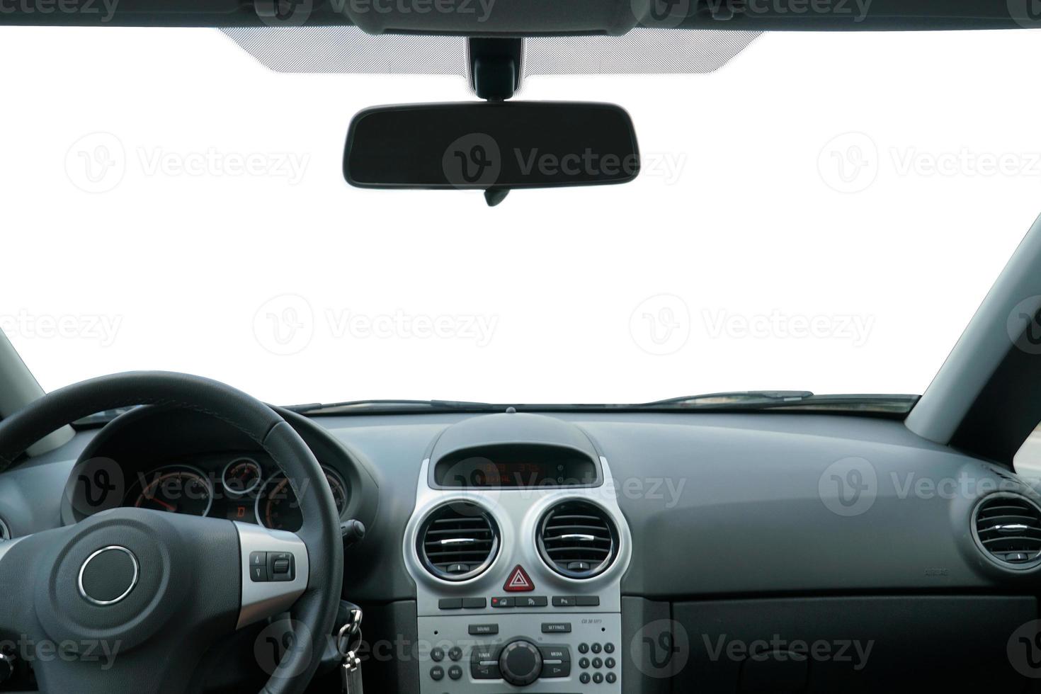 vue de l'intérieur de la voiture photo