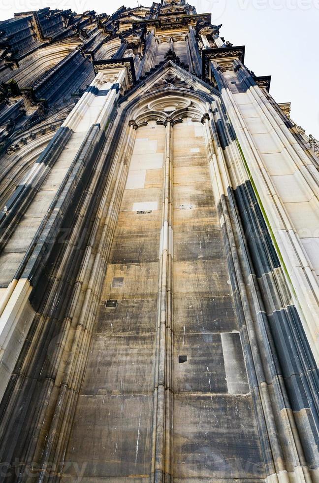 mur de la cathédrale de cologne photo