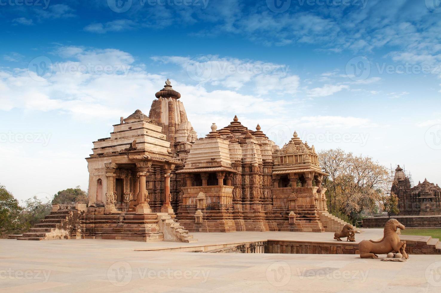 temple devi jagdambi, khajuraho., site du patrimoine mondial de l'unesco photo