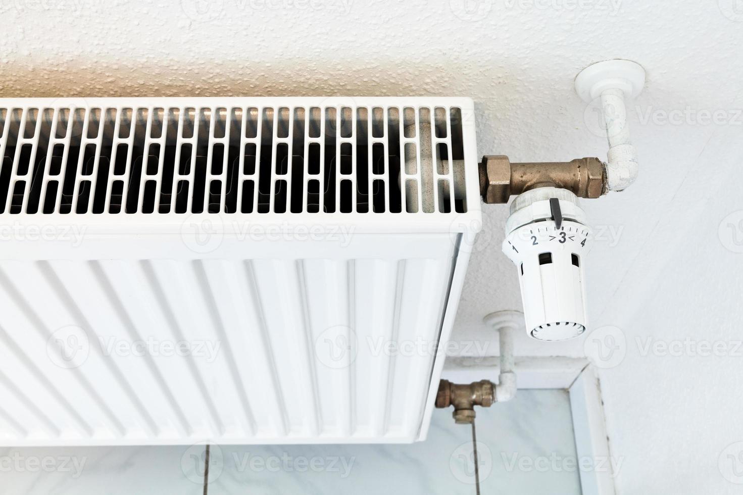 radiateur domestique blanc photo