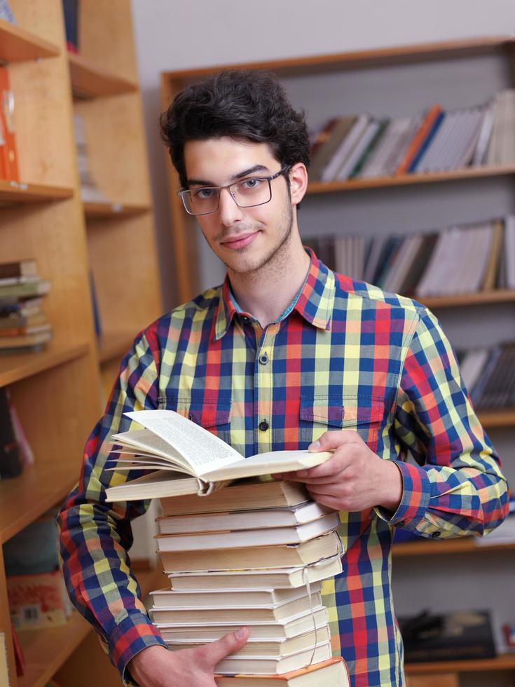 portrait d'étudiant masculin photo