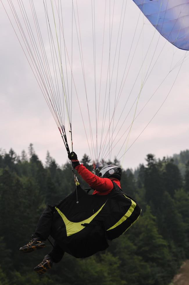 vue sportive parapente photo