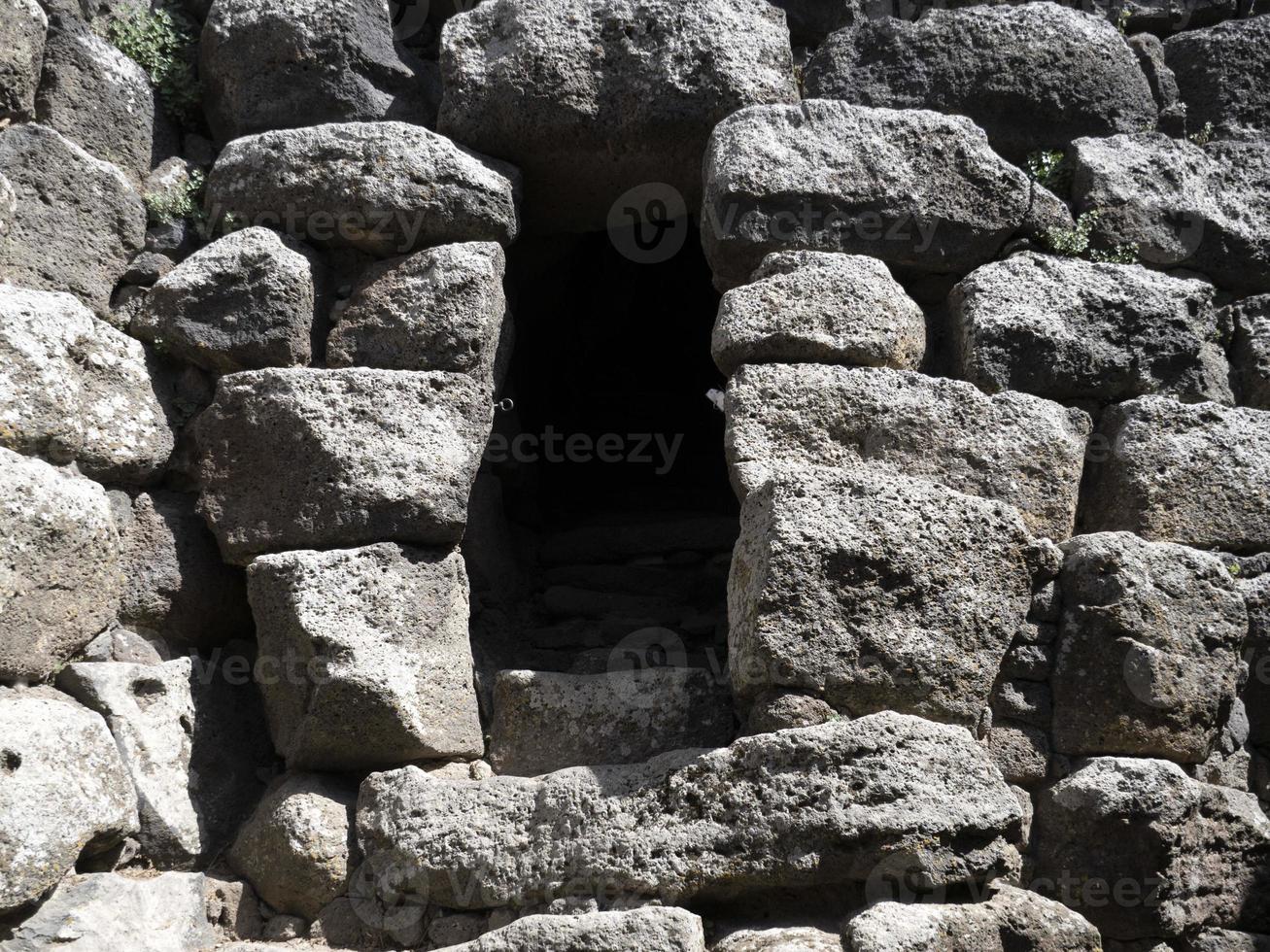 santu antine âge de pierre nuragique sardaigne nuraghe photo