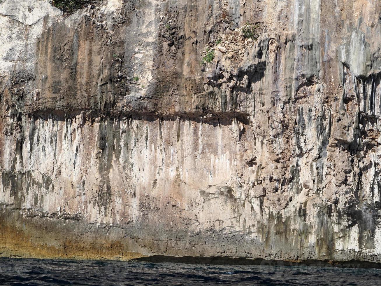 golfe d'orosei cala gonone rochers mer falaises sardaigne italie photo