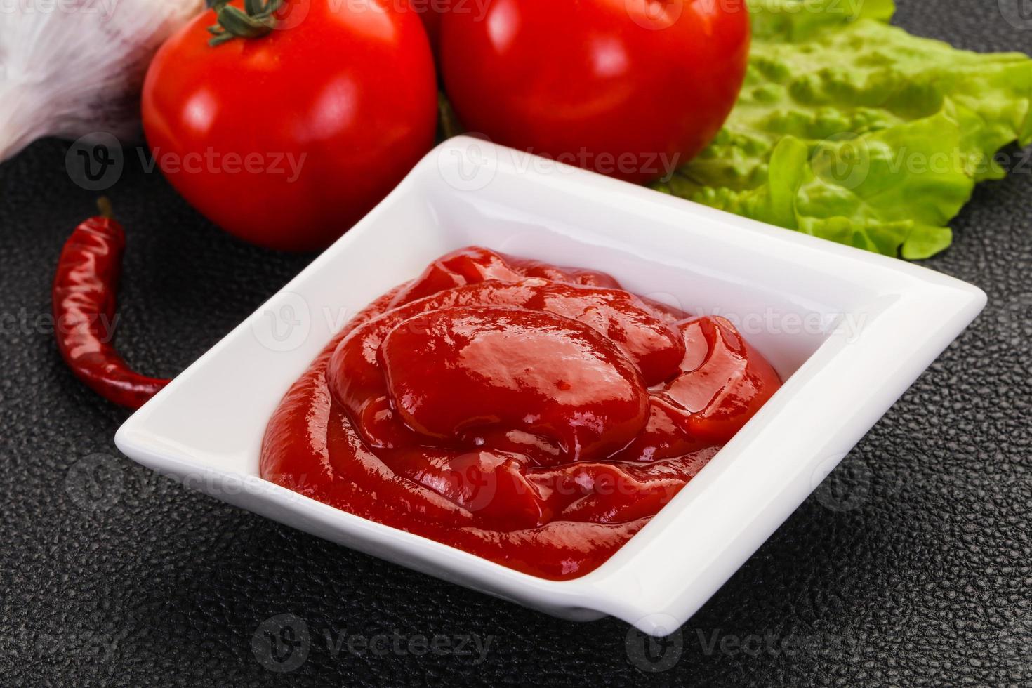 sauce tomate ketchup photo