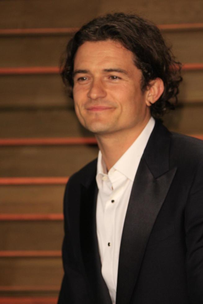 los angeles, 2 mars - orlando bloom au vanity fair oscar party 2014 au sunset boulevard le 2 mars 2014 à west hollywood, ca photo