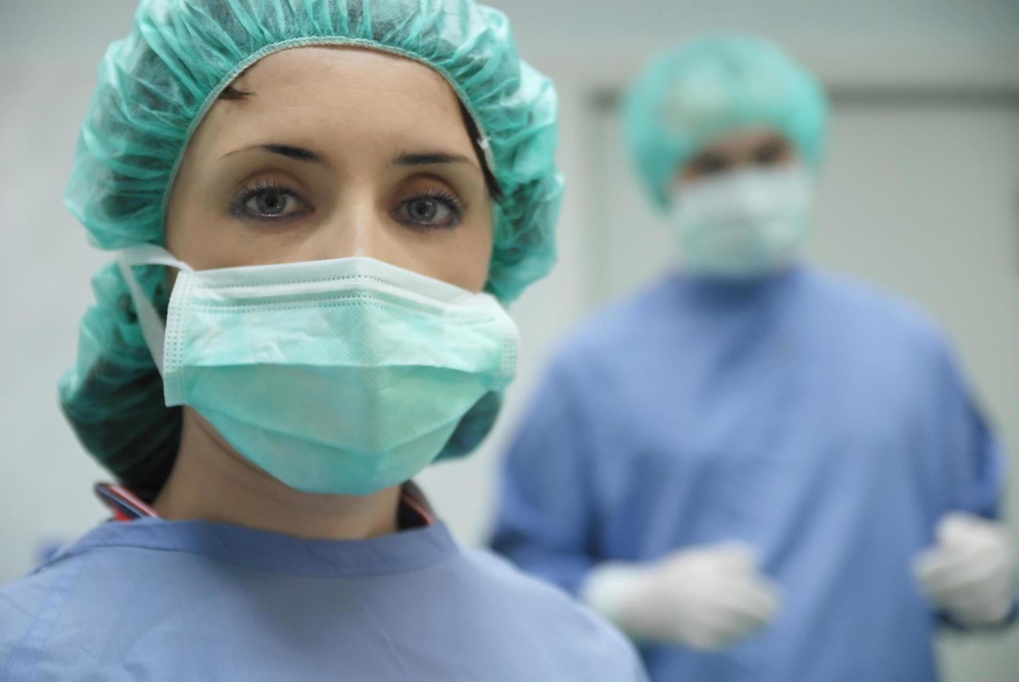 vue de l'équipe de médecins photo