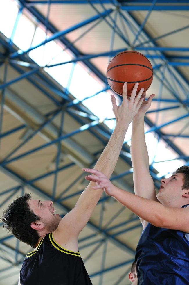 vue du match de basket photo