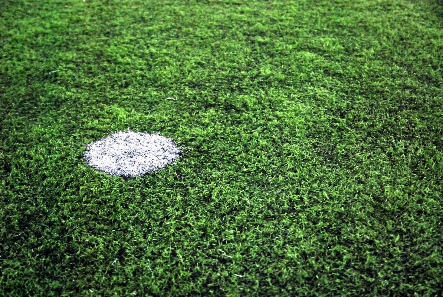 vue sur le terrain de football photo