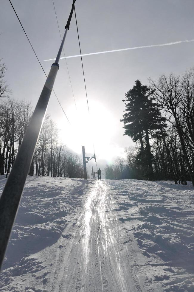 paysage d'hiver photo