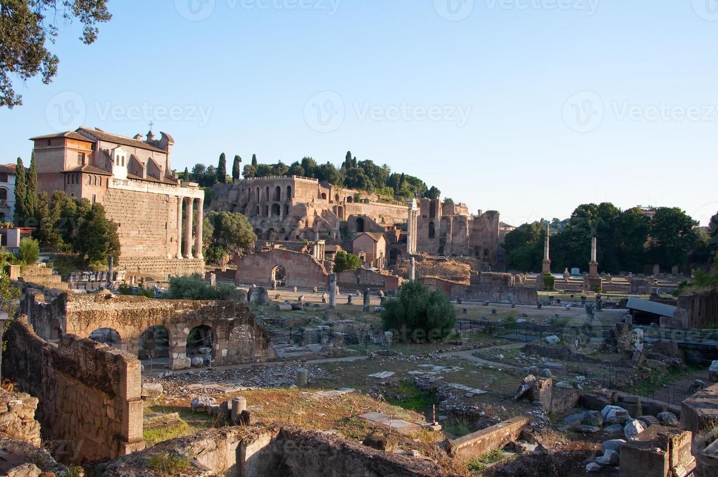 le forum romain. Rome, Italie. photo