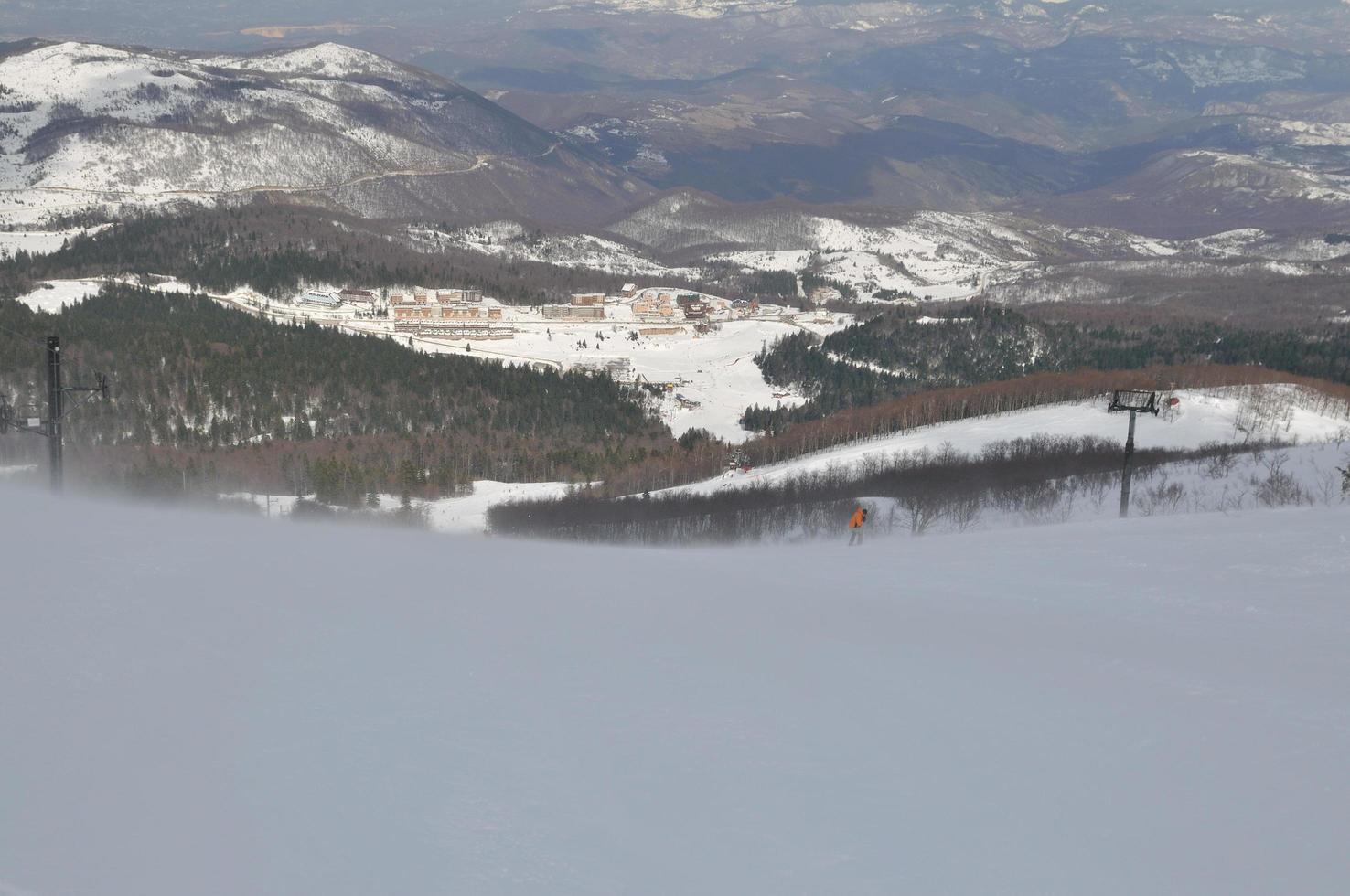 paysage d'hiver photo