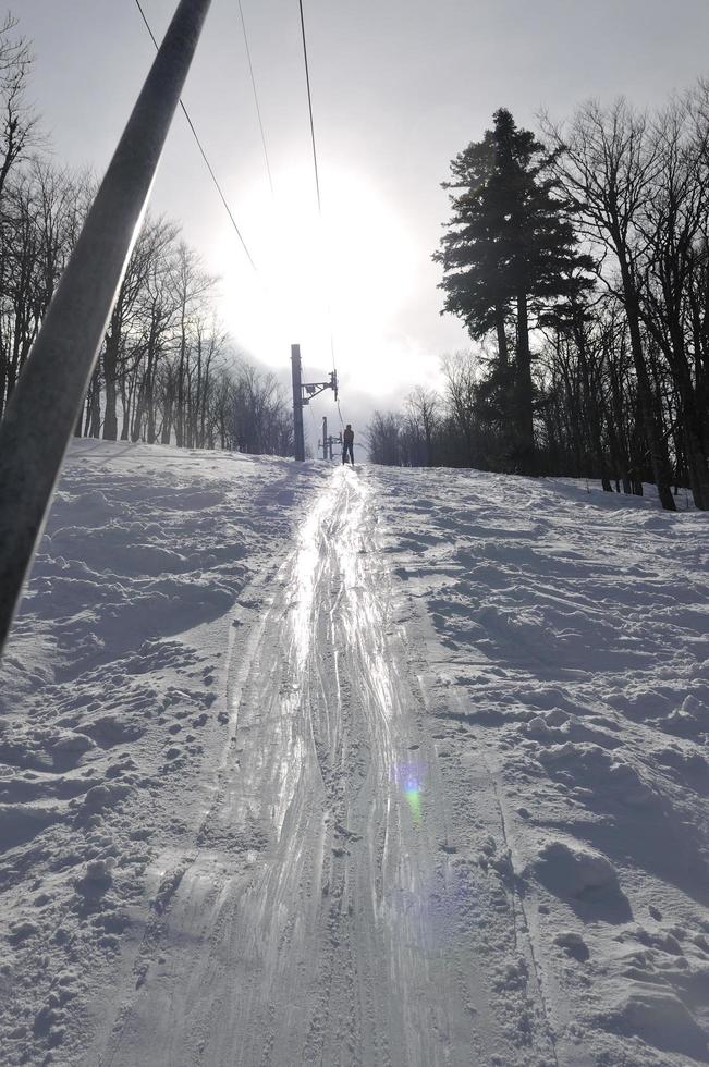 paysage d'hiver photo