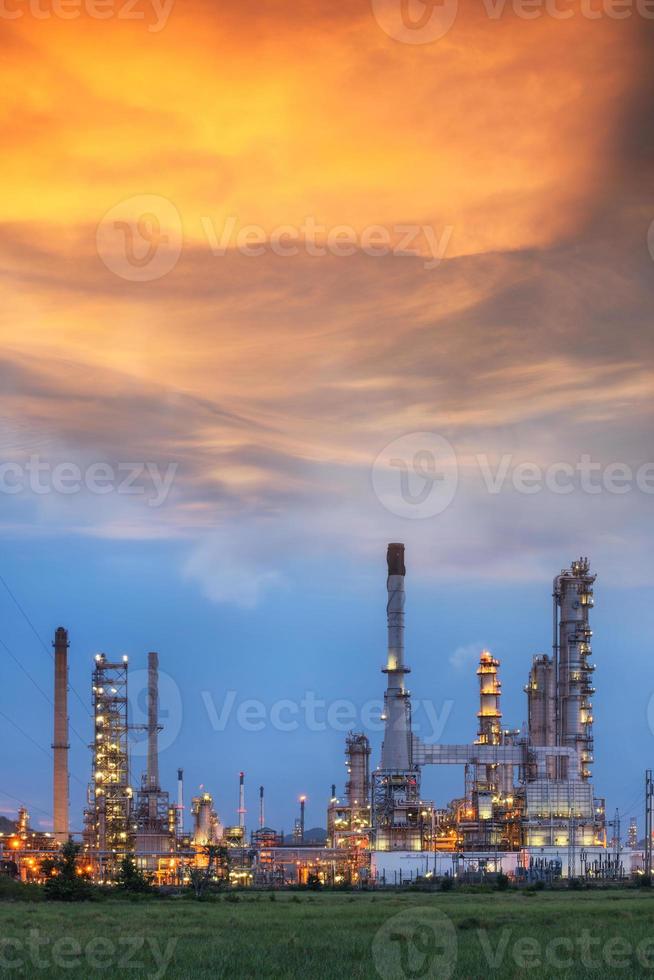 raffinerie de pétrole photo