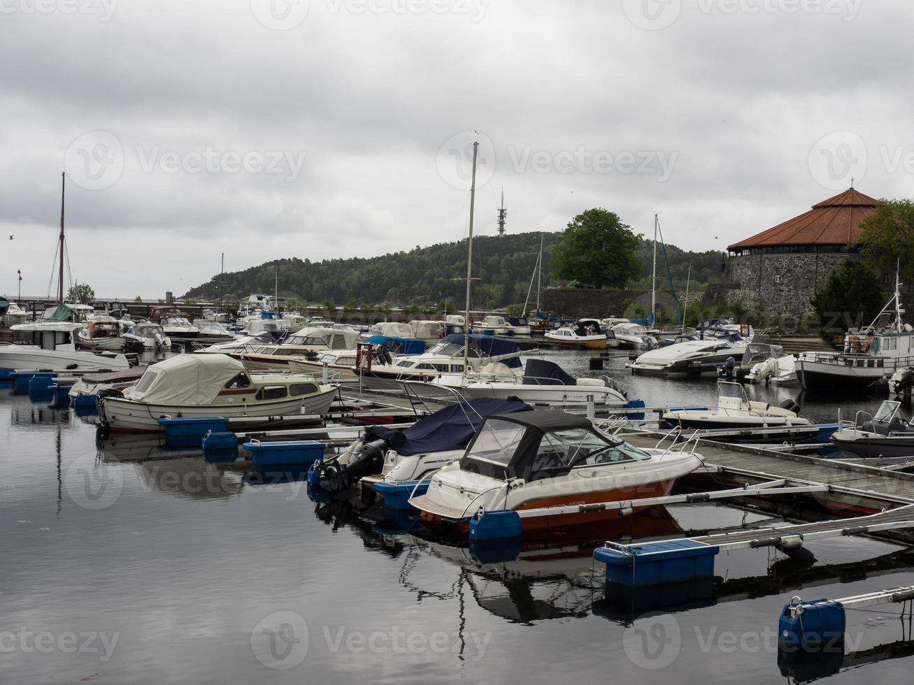 la ville de kristiansand en norvège photo