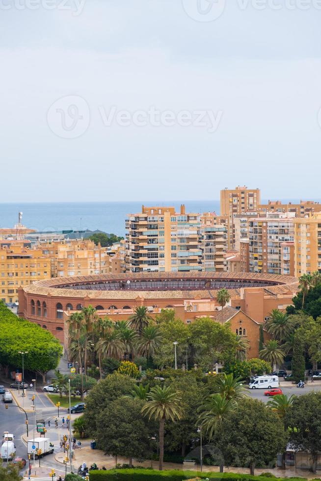 arène de tauromachie à malaga, espagne photo