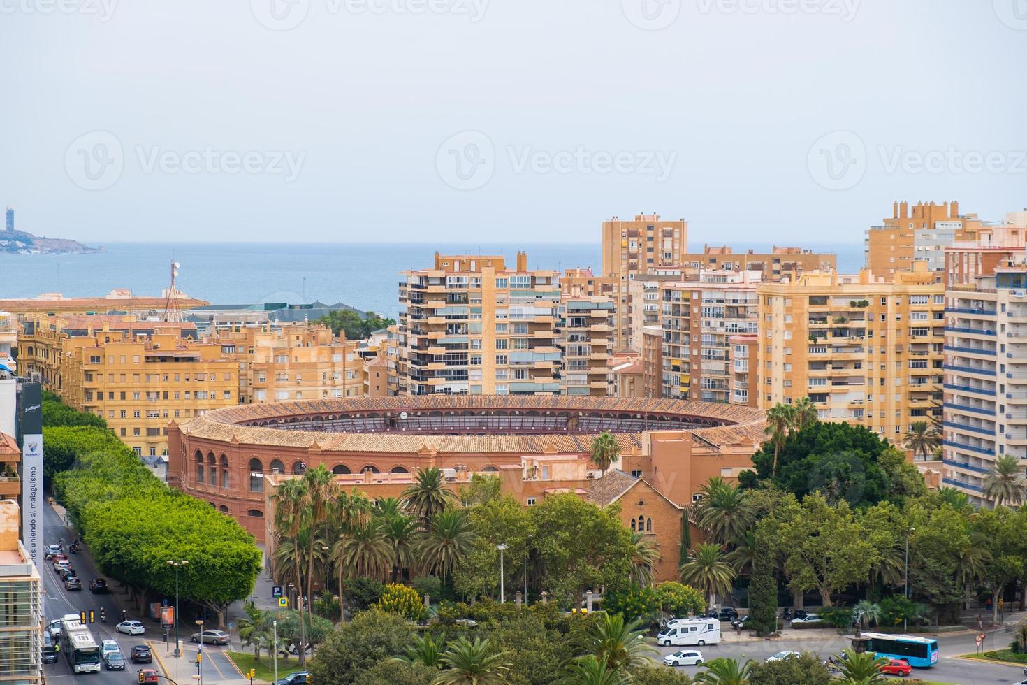 arène de tauromachie à malaga, espagne photo