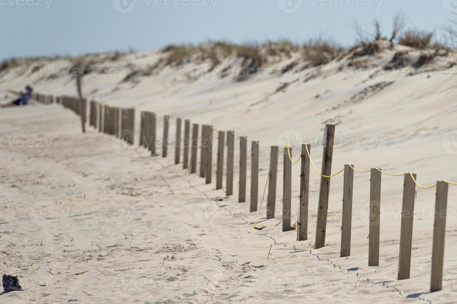 plage de sable d'ocean city maryland photo