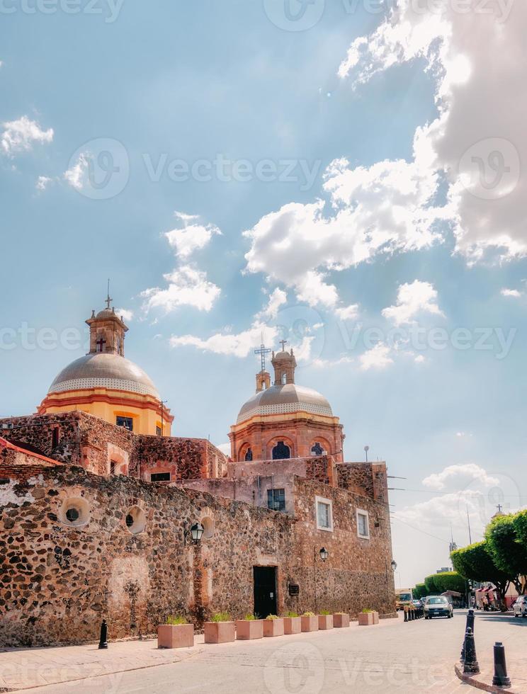 photo premium du temple de la croix, queretaro, mexique