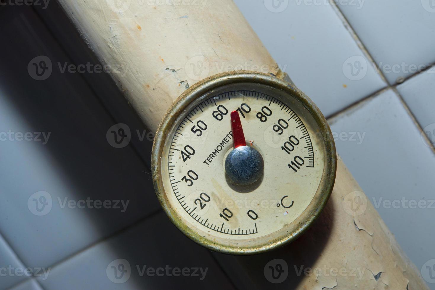 thermomètre vintage celsius photo